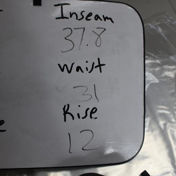 Guapi Jeans Mens 32 Flare Distressed Black Patchwork Stacked Hip Hop Streetwear - Picture 13 of 13